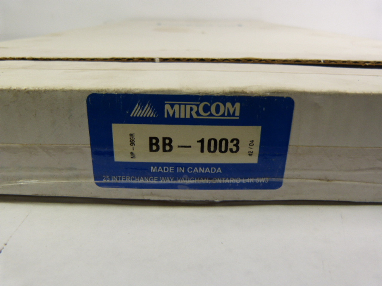 Mircom BB-1003 Annunciator Backbox With Keylock Door Houses 3 Modules ! NEW !