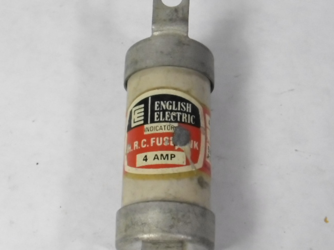 English Electric TIA-4 Bolt On Indicator Fuse 4A 600V USED