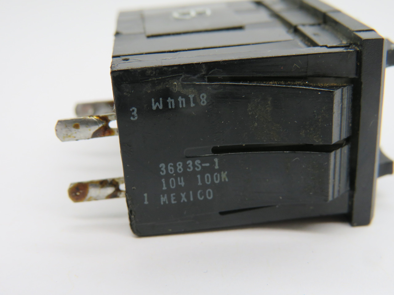 Bourns 3683S-1-104 Precision 3Pos. Potentiometer 100KOhms COSMETIC DAMAGE USED