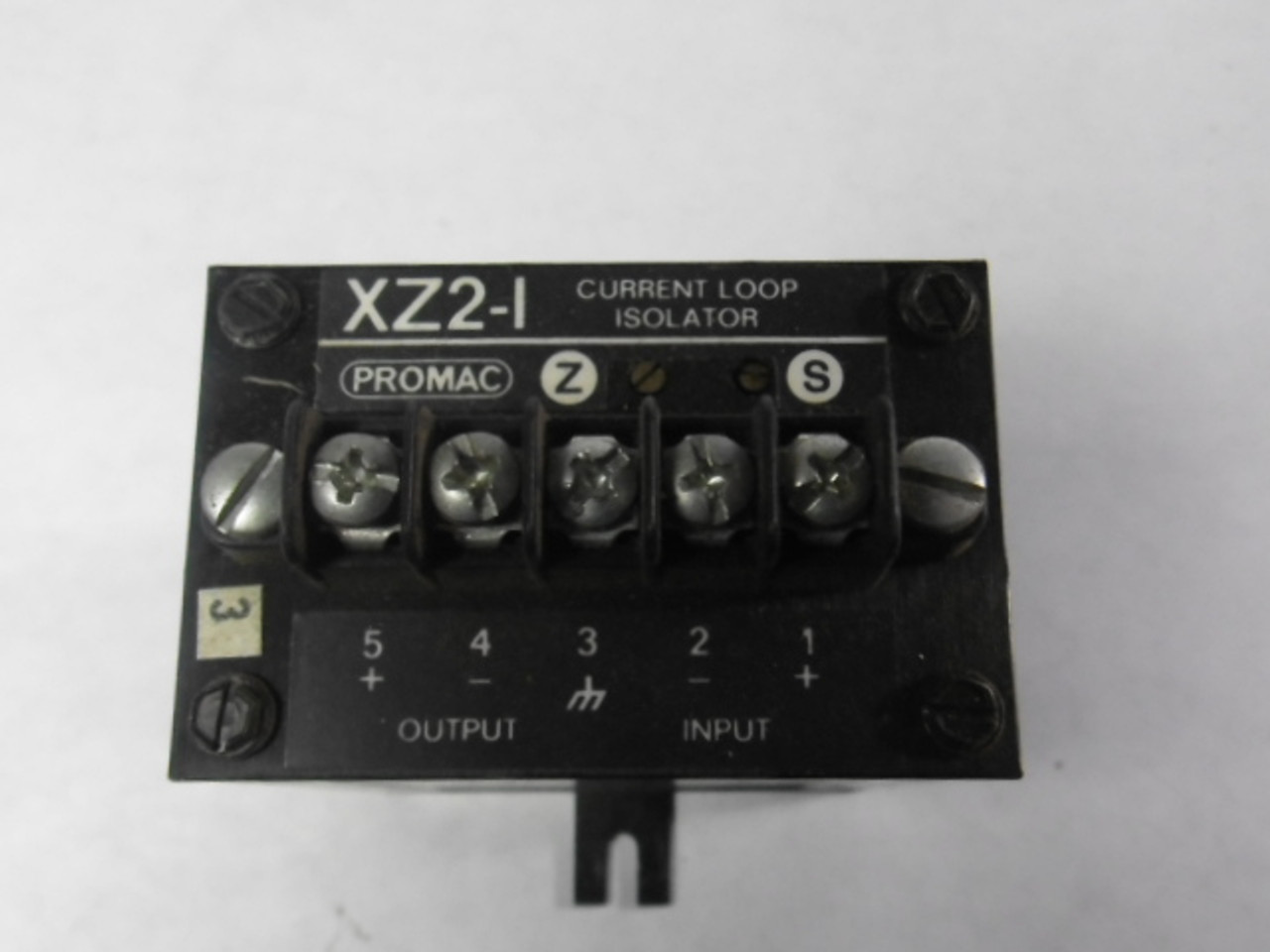 Promac XZ2-I Current Loop Isolator 4-20mAdc USED