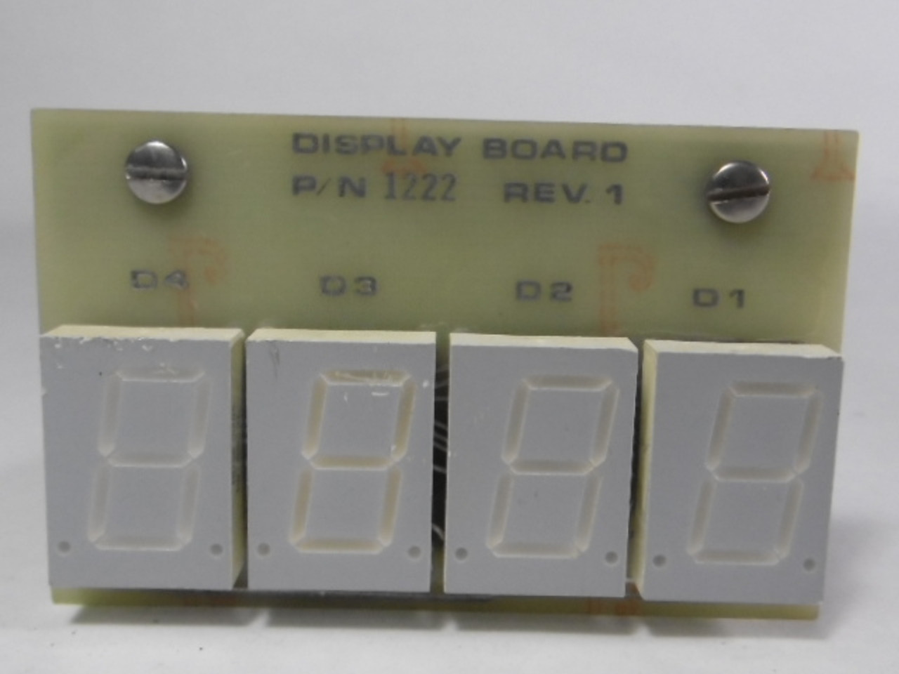 MSC 1211/1222 Display Driver & Display Board USED