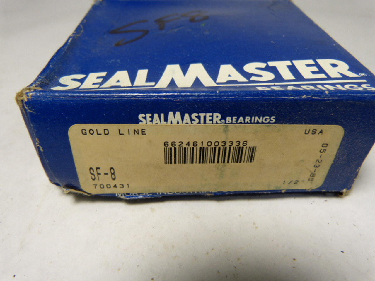 Seal Master SF-8/700431 Flange Bearing 4 Bolt 1/2 Inch Bore ! NEW !