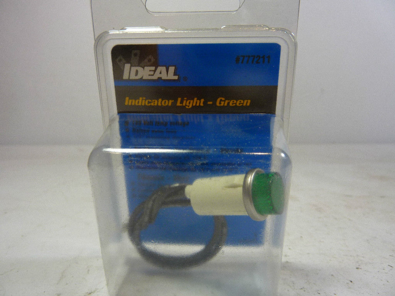 Ideal 777211 Indicator Lamp 125V Green ! NEW !