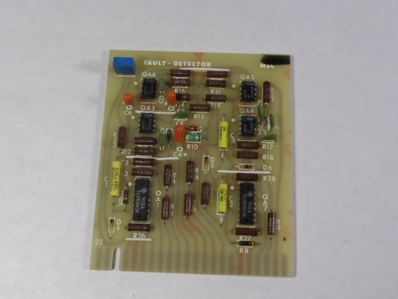 MSC 1102 Fault Detector Board USED