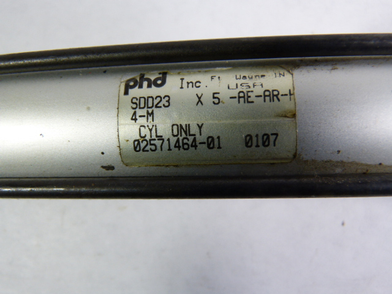 PHD SDD23X5-AE-AR-H-4-M Pneumatic Cylinder USED