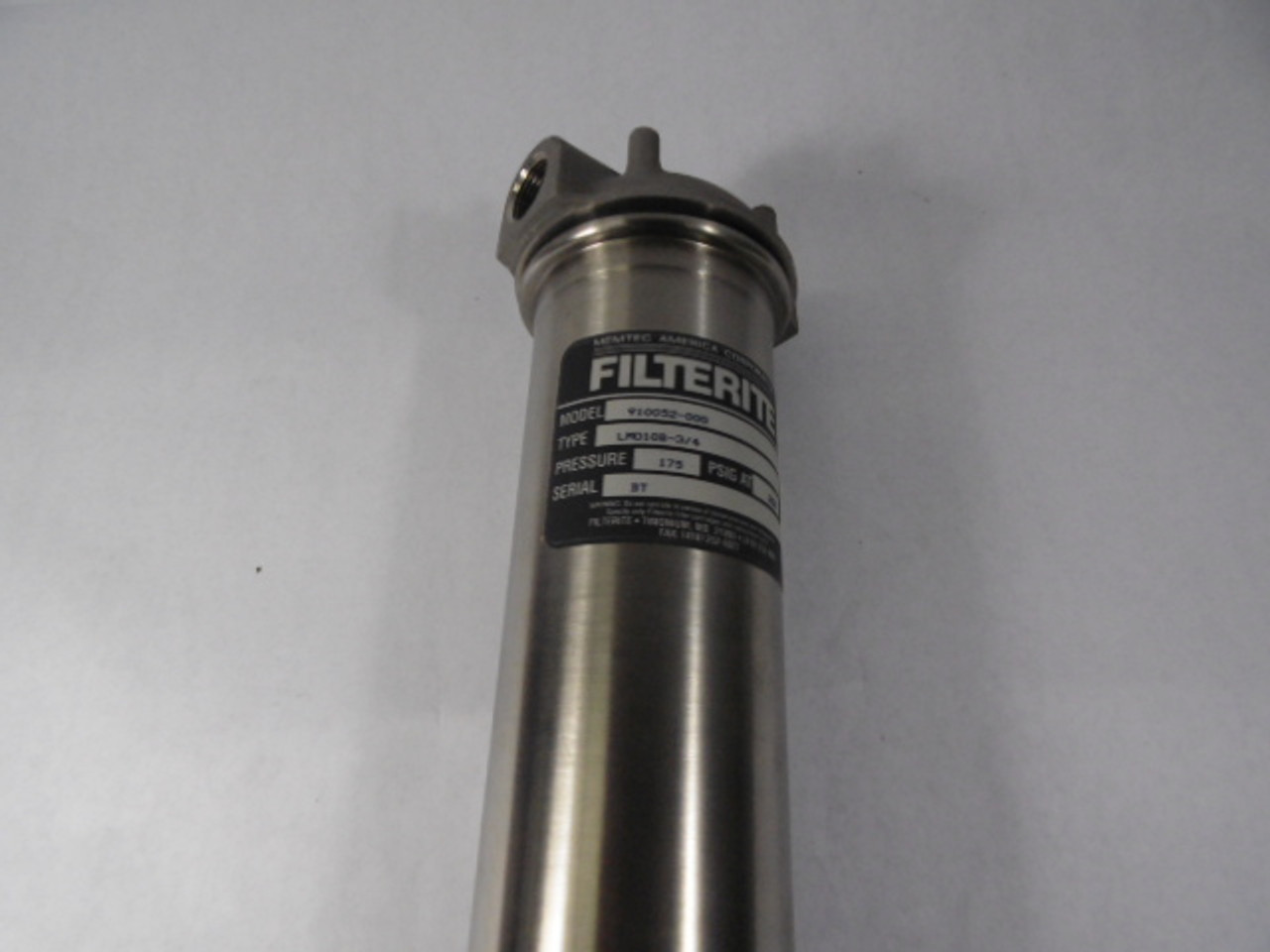 Filterite 910052-000 Hydraulic Oil Filter 175psig at 200F ! NOP !