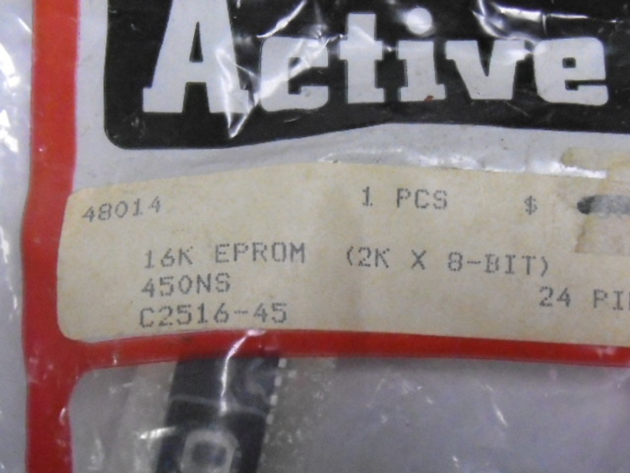 Active 48014 EPROM 16K 450NS 2Kx8-bit 24-Pin NWB