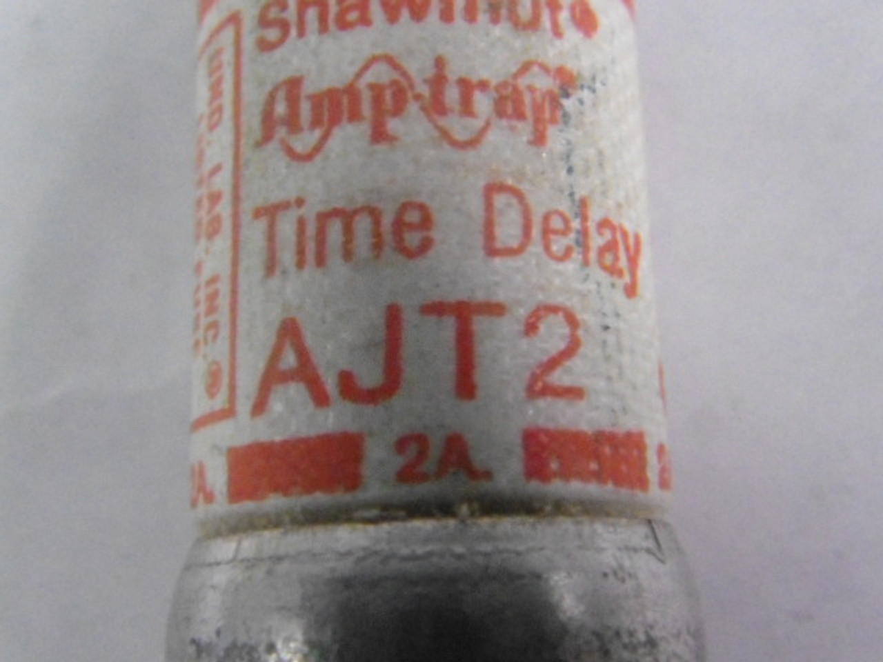 Gould Shawmut AJT2 Time Delay Fuse 2A 600V USED