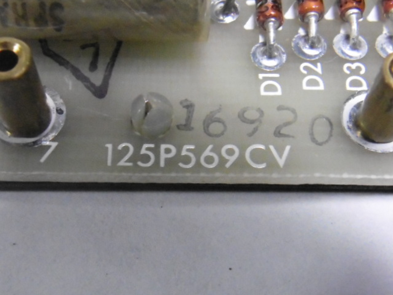 Generic 125P569CV Printed Circuit Board USED