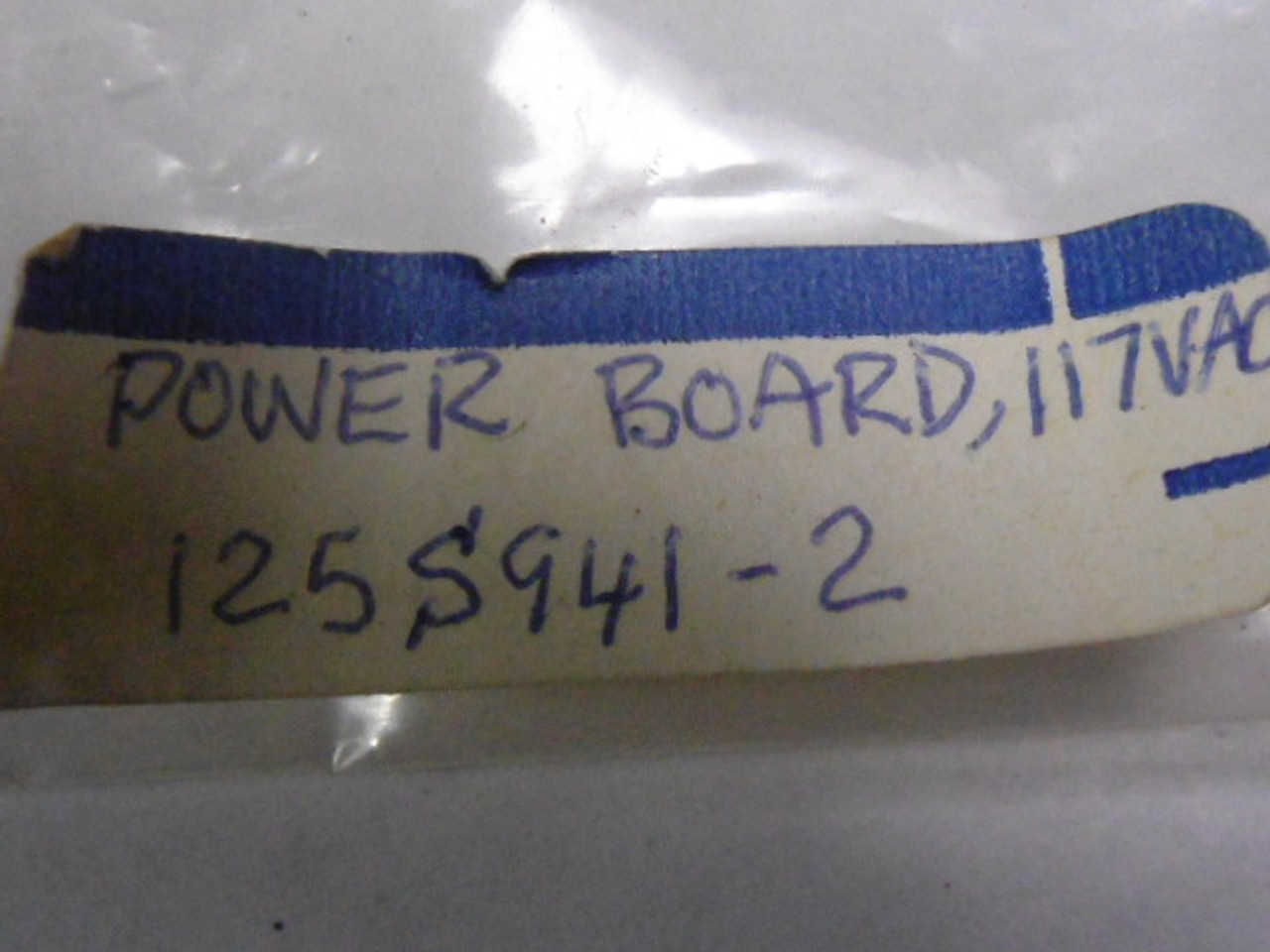 Taylor 125S941-2 Power Board 117VAC ! NWB !