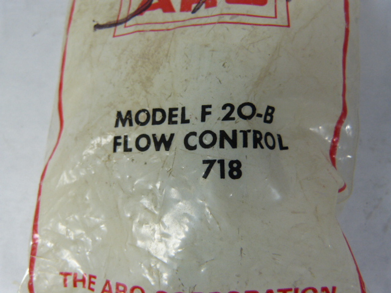 ARO F20-B Flow Control Valve ! NWB !