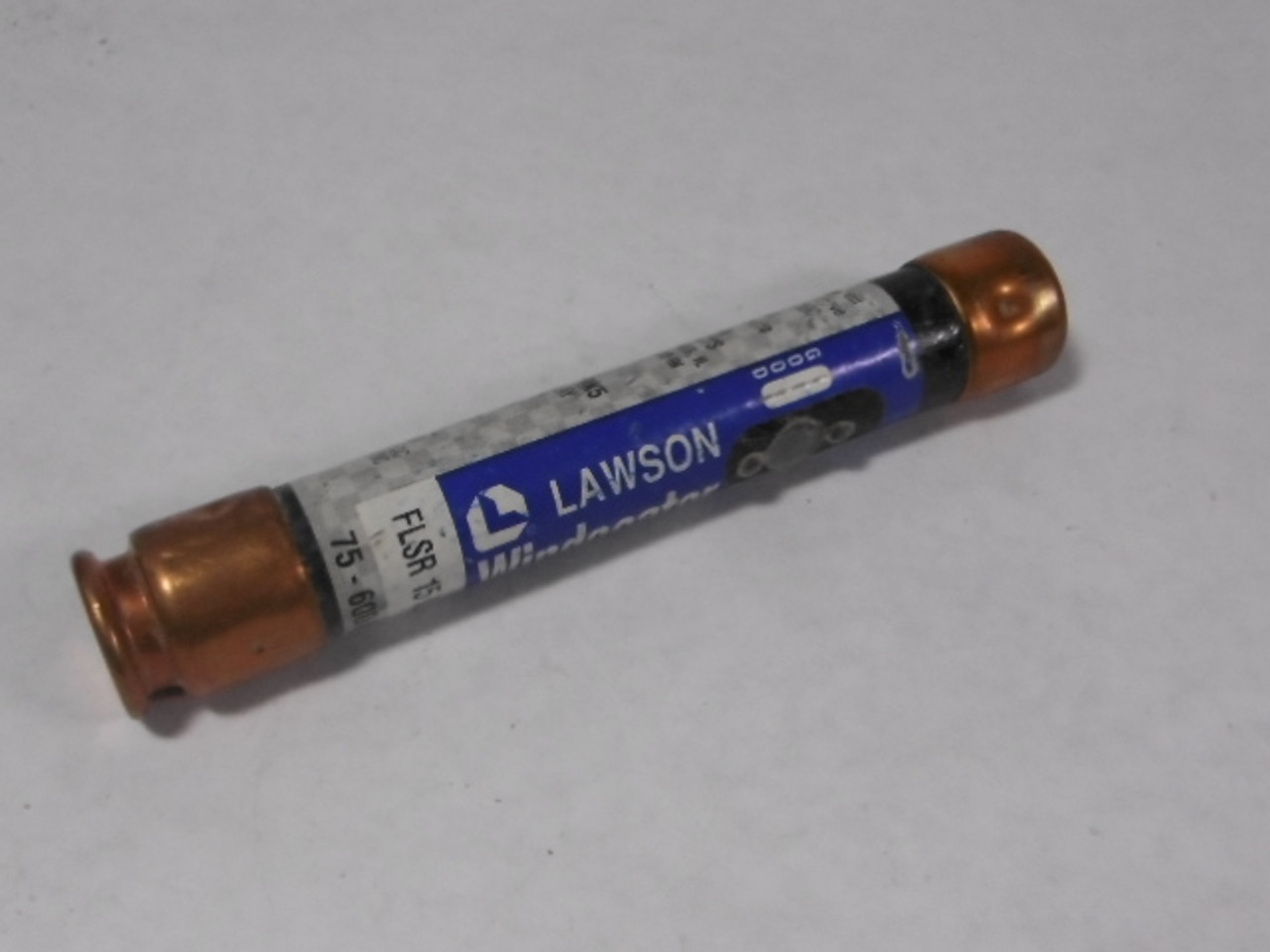 Lawson FLSR-15-IDL Time Delay Indicator Fuse 15A 75-600V USED