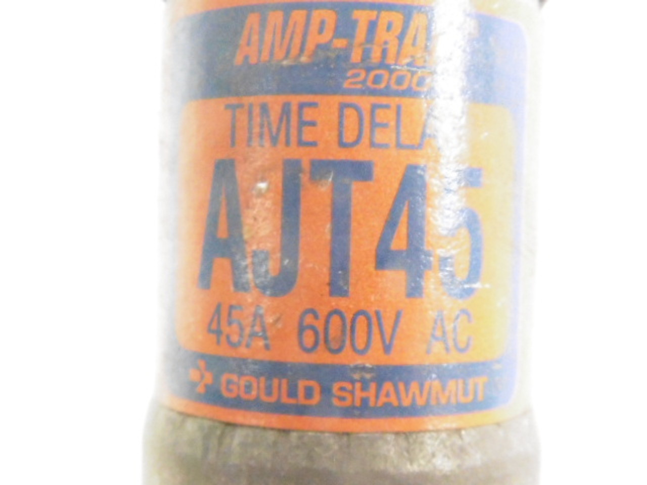 Gould Shawmut AJT45 Time Delay Fuse 45A 600V USED