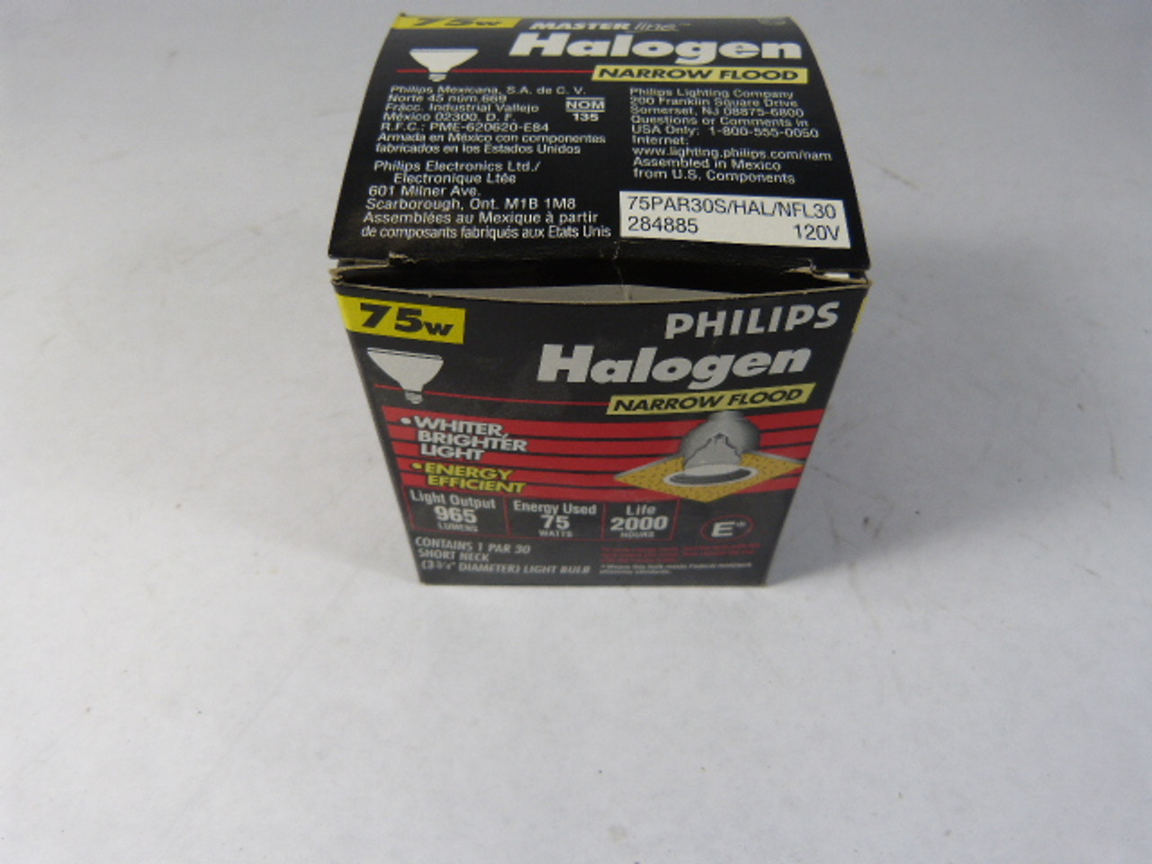 Phillips 75PAR30S/HAL/NFL30 Halogen Light Bulb 75 Watt ! NEW !