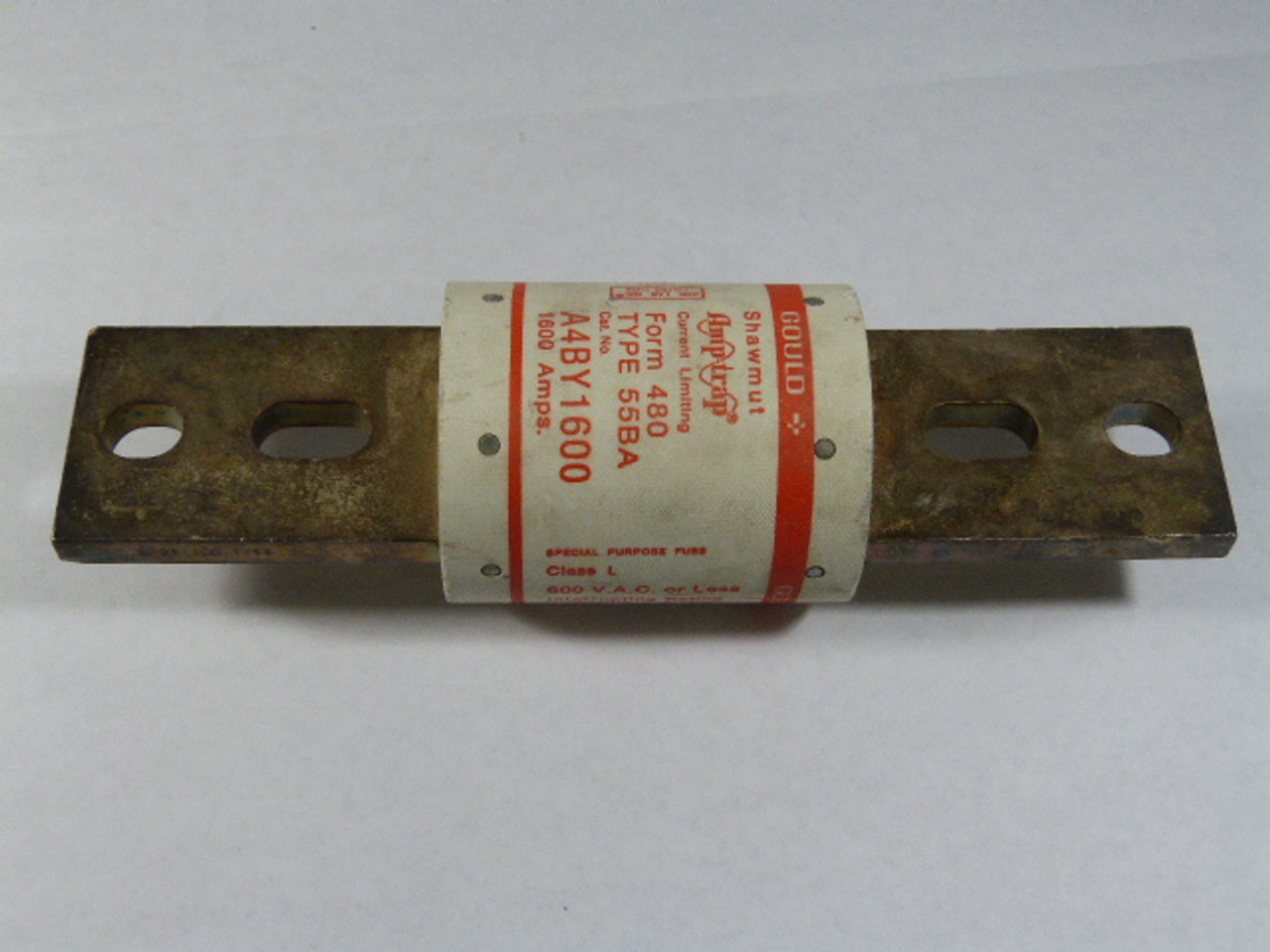 Gould Shawmut A4BY1600 Time Delay Fuse 1600A 600V USED