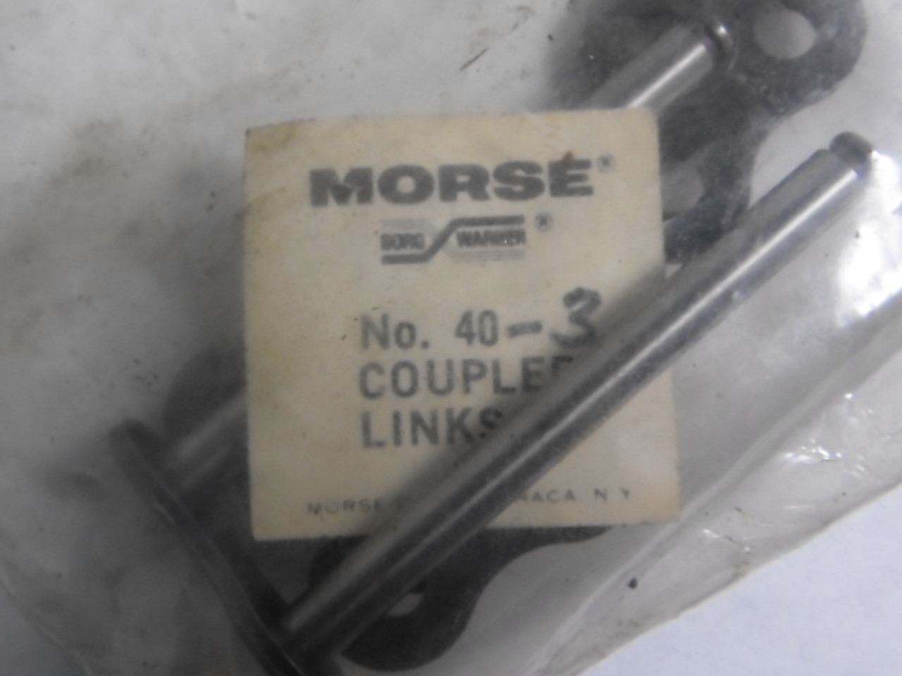 Morse 40-3 Chain Link Coupler ! NWB !