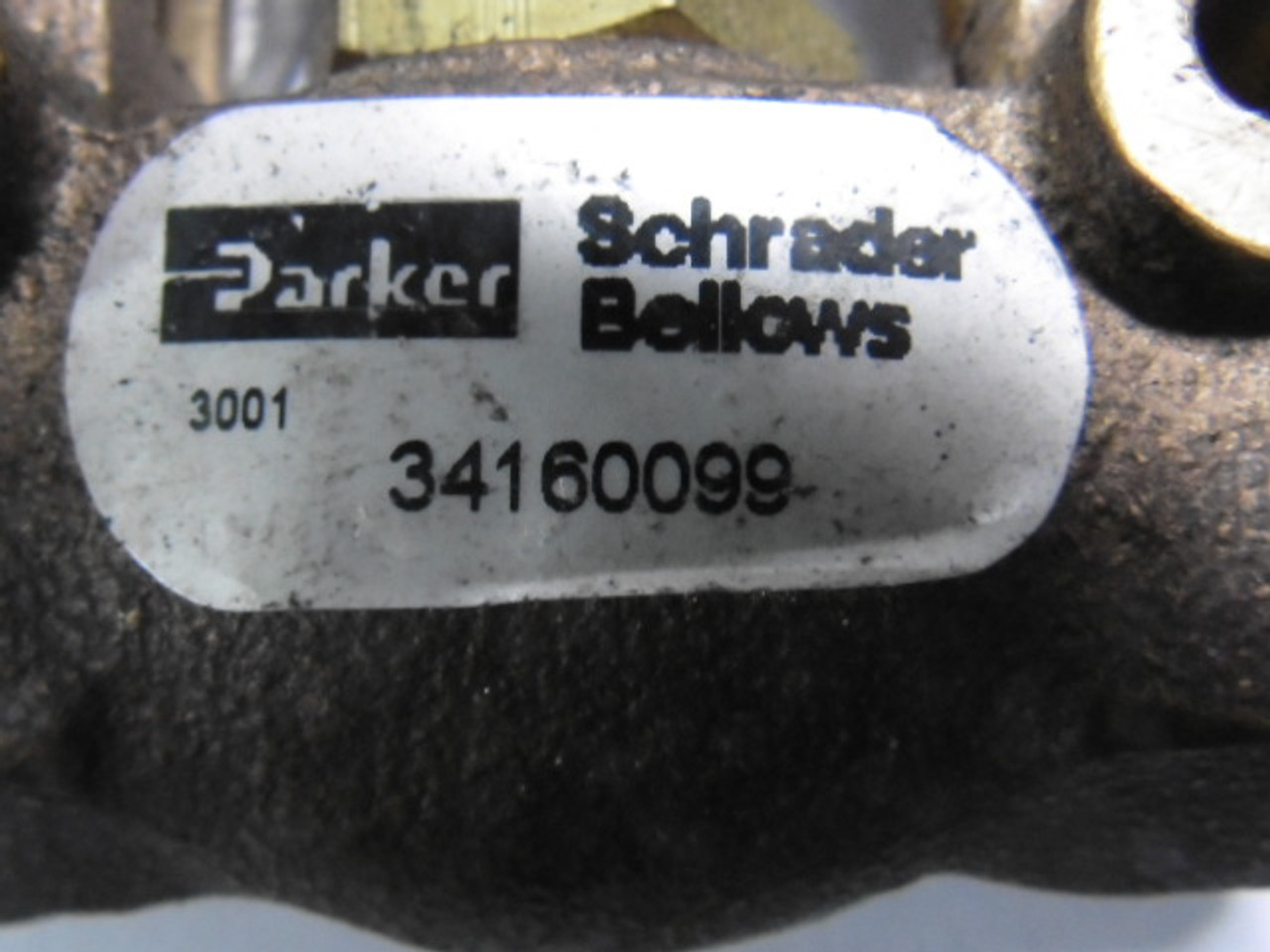 Parker 3416-0099 Air Flow Control Valve With Lever USED