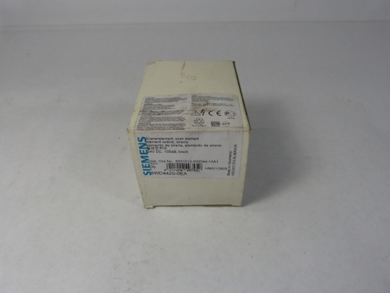 Siemens 8WD4-420-0EA Continuous Sound 24V Siren Element ! NEW !