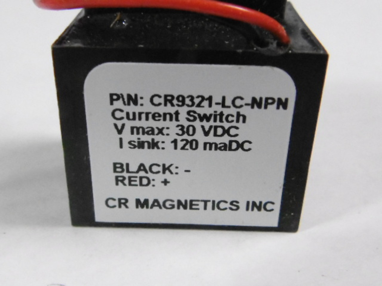 CR Magnetics CR9321-LC-NPN Current Switch 30V DC NEW