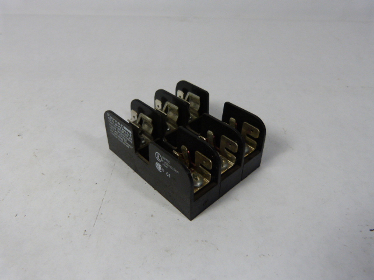 Ferraz Shawmut 30313R Fuse Block 30A 600V 3-Pole USED