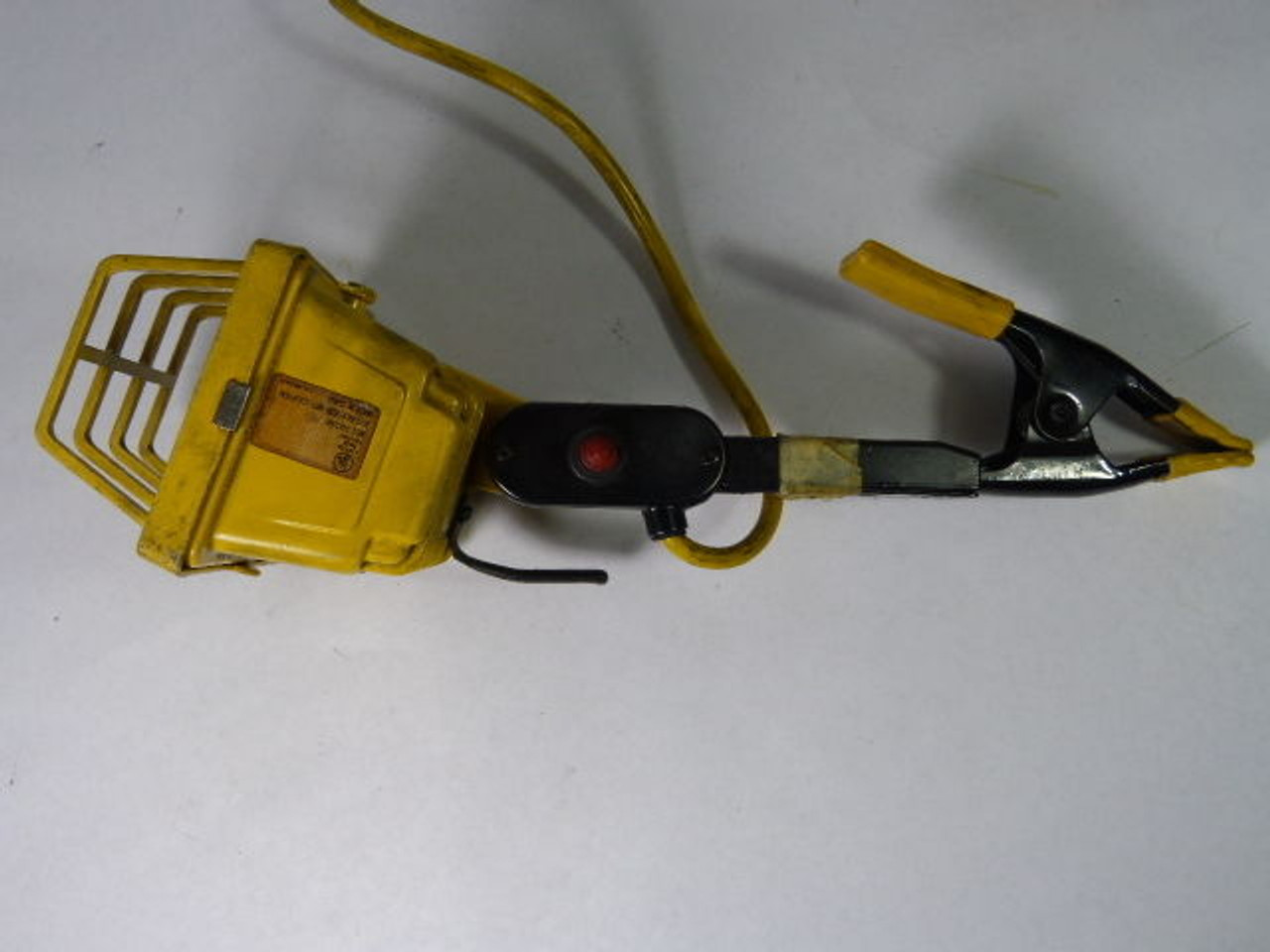 Generic Halogen Worklight with Clamp USED