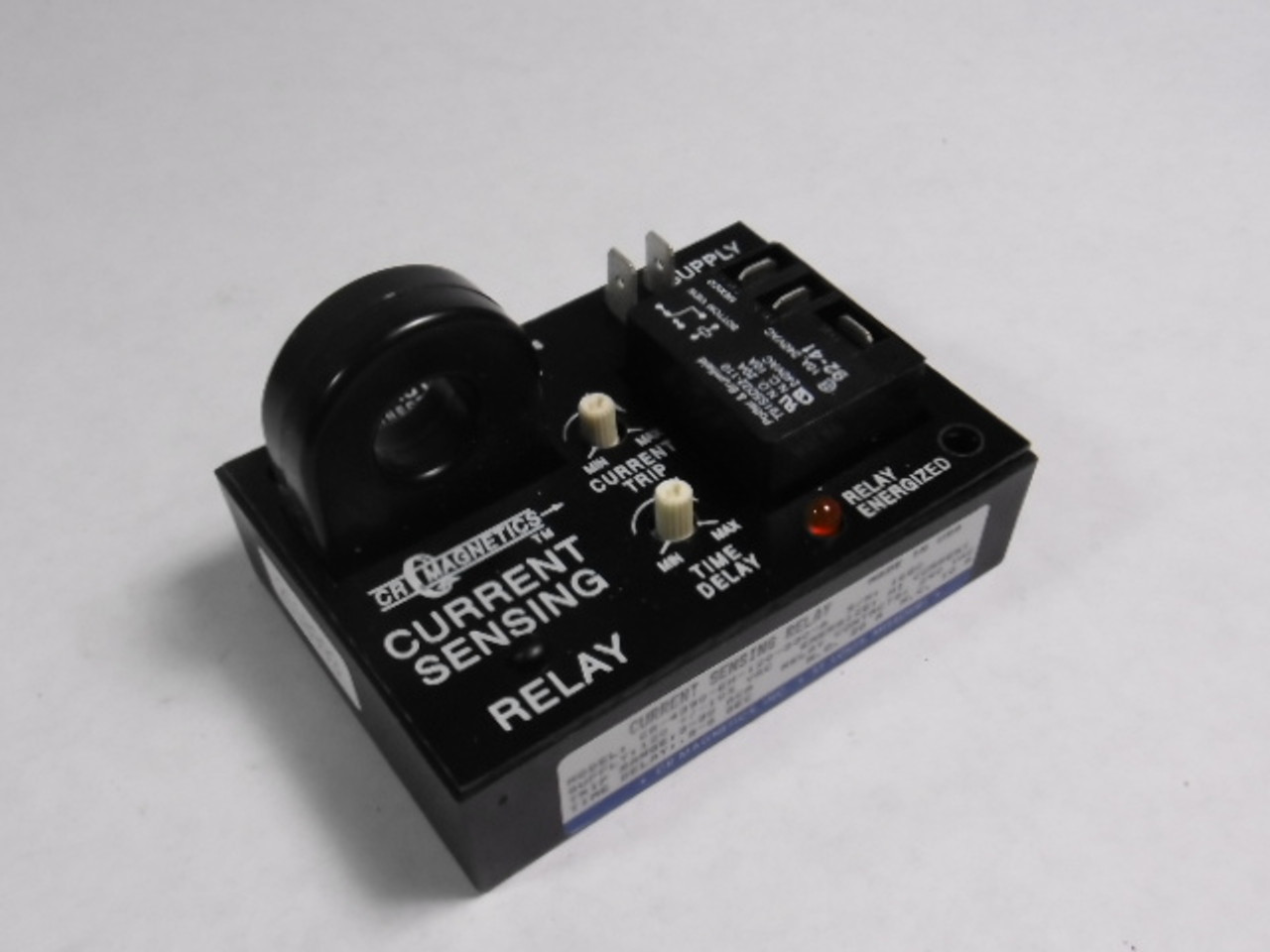 CR Magnetics CR4390-EH-120-330-A Current Sensing Relay 120V AC ! NEW !