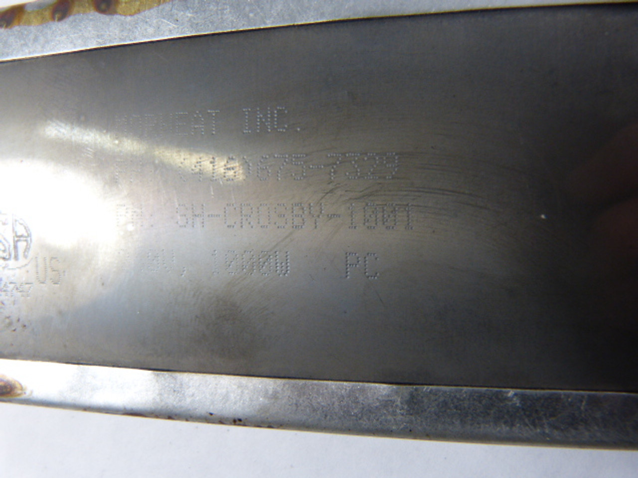 Morheat SH-CROSBY-1001-NP Micra Strip Heater 240V 1000W USED