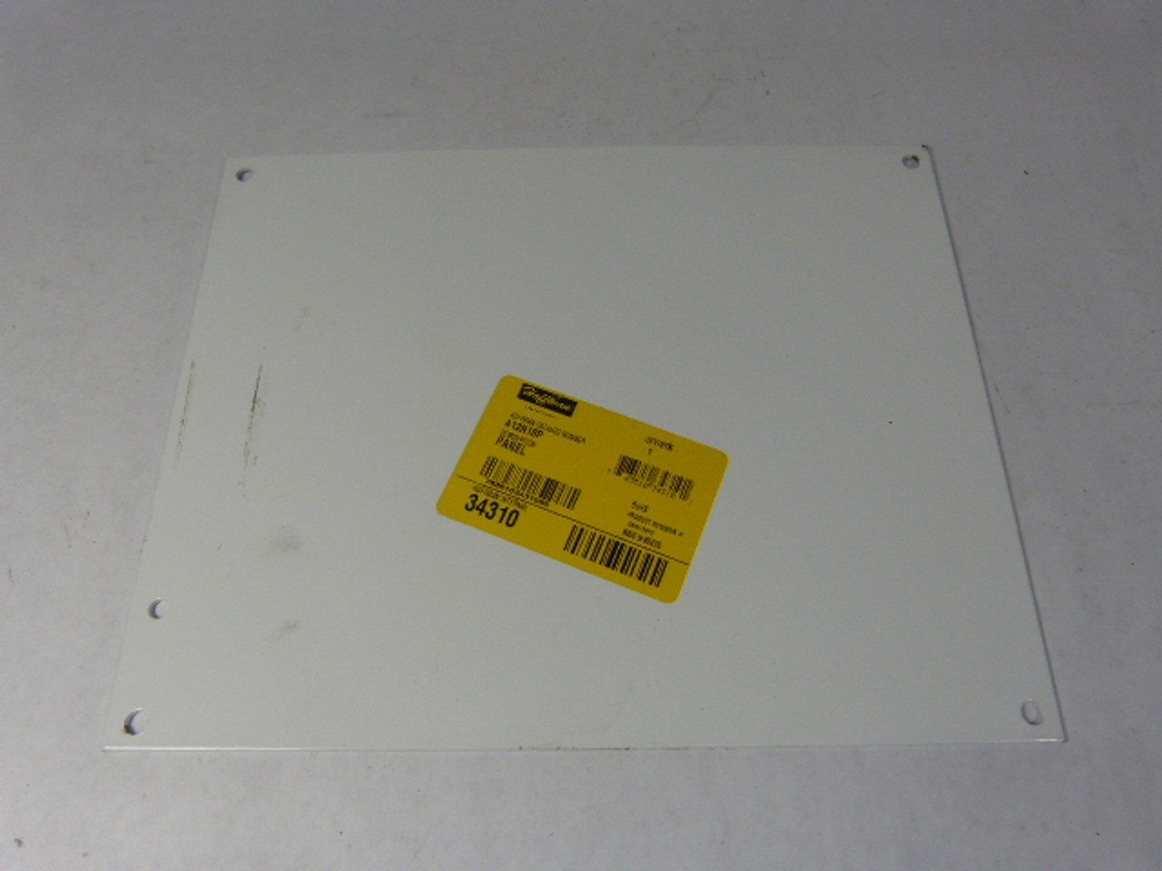 Hoffman A12N10P 34310 Panel 10.25X8.25Inches  ! NOP !