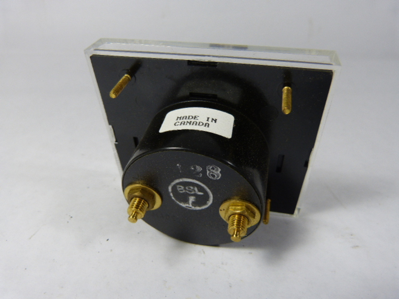 Wilbac 18527 Panel Meter 0-5A AC 0-600A AC 3.5 Inch Wide ! NEW !