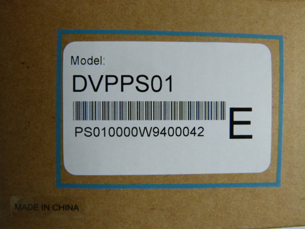 Delta DVPPS01 DVPPS Power Output Module Input 100-240V Output 24VDC 1A NEW