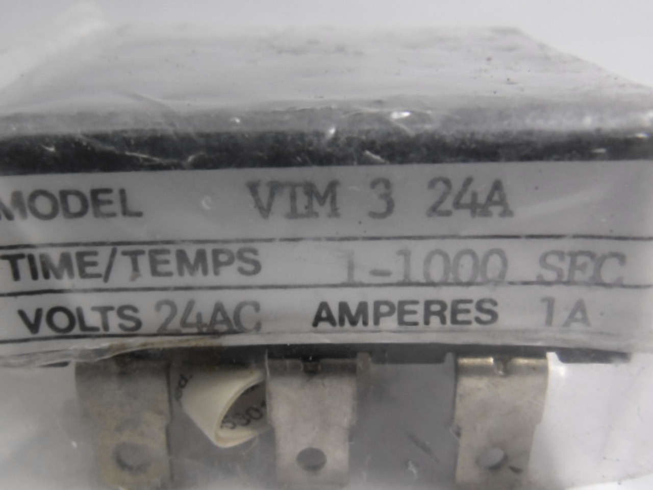 Amerace VTM-3-24A Timing Relay Module 1-1000sec 24VAC 1A ! NWB !