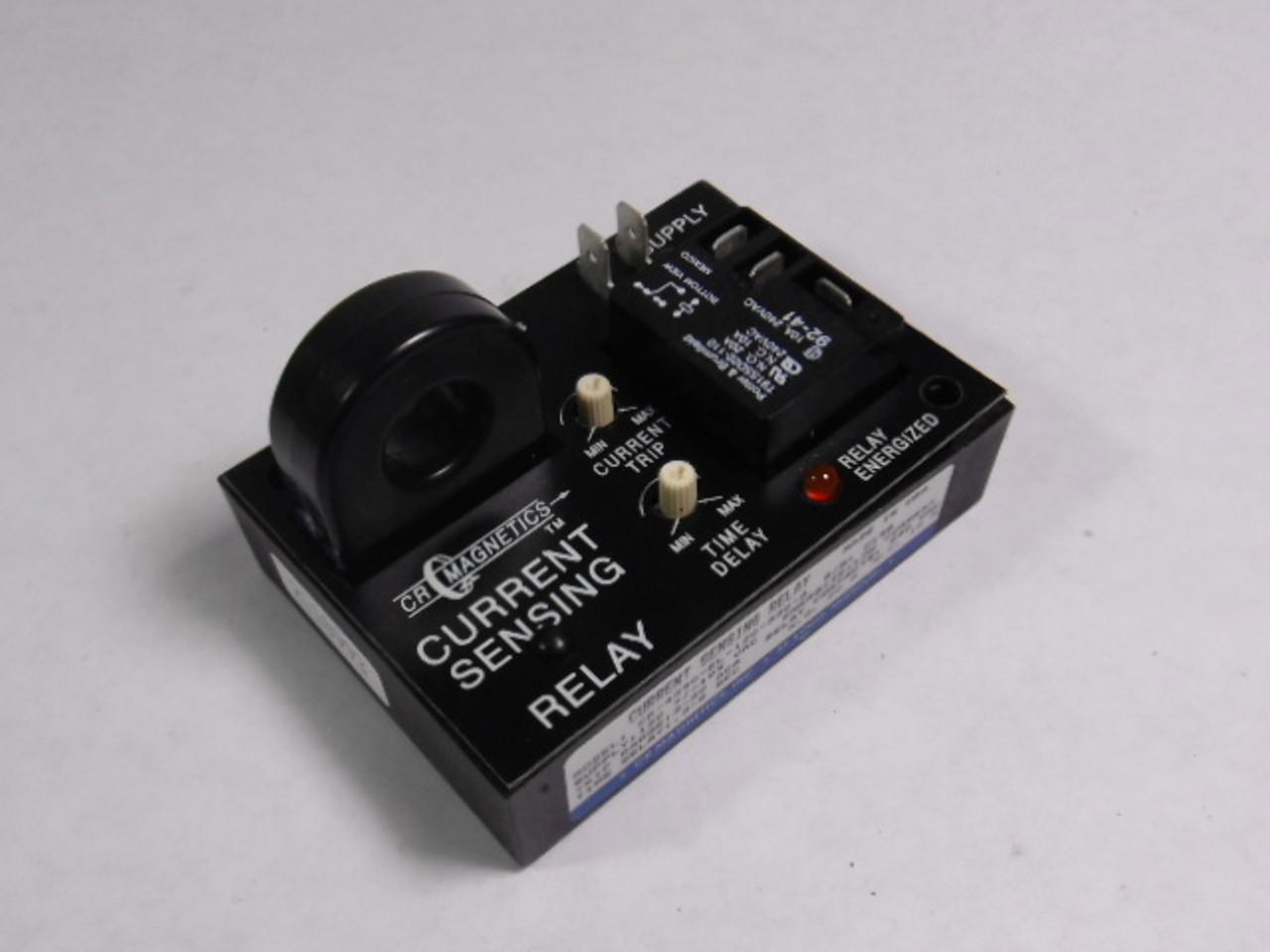 CR Magnetics CR4390-EL-120-330-A Current Sensing Relay 120V AC ! NEW !