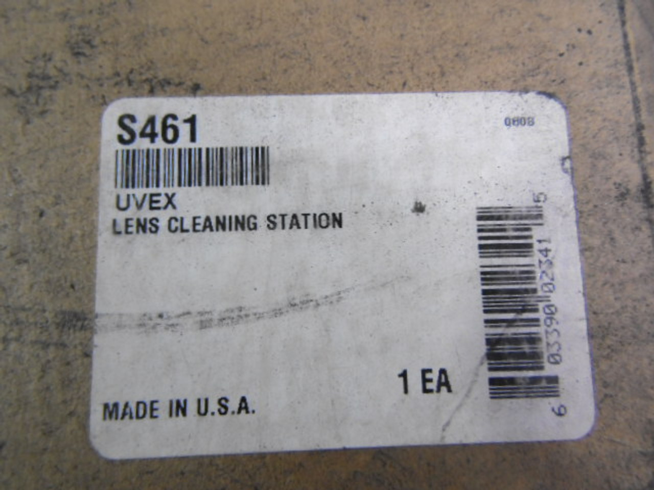 Uvex S461 Lens Cleaning Station USED