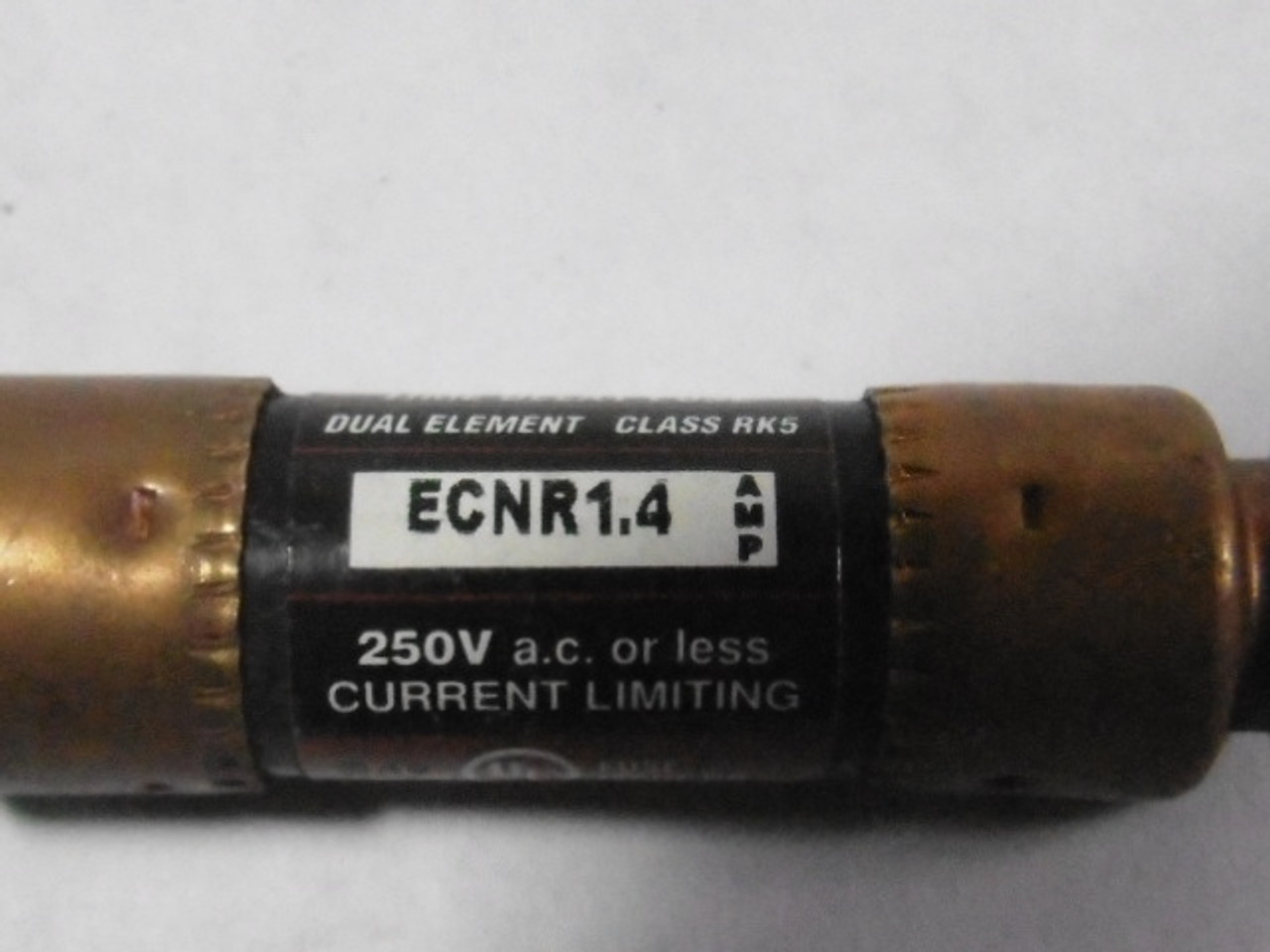 Bullet ECNR1.4 Time Delay Dual Element Fuse 1.4A 250V USED