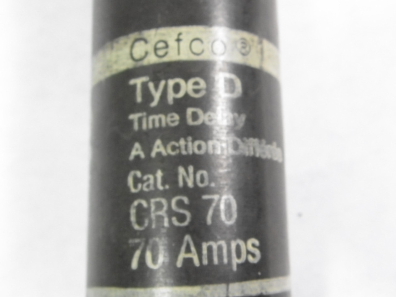 Cefco CRS-70 Time Delay Fuse 70A 600V USED