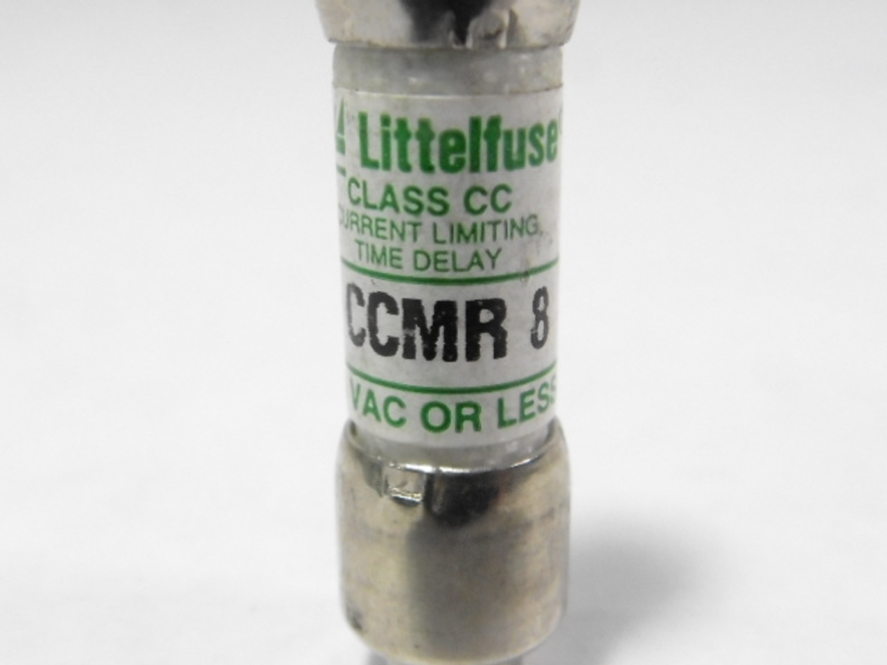Littelfuse CCMR-8 Current Limiting Time Delay Fuse 8A 600V USED