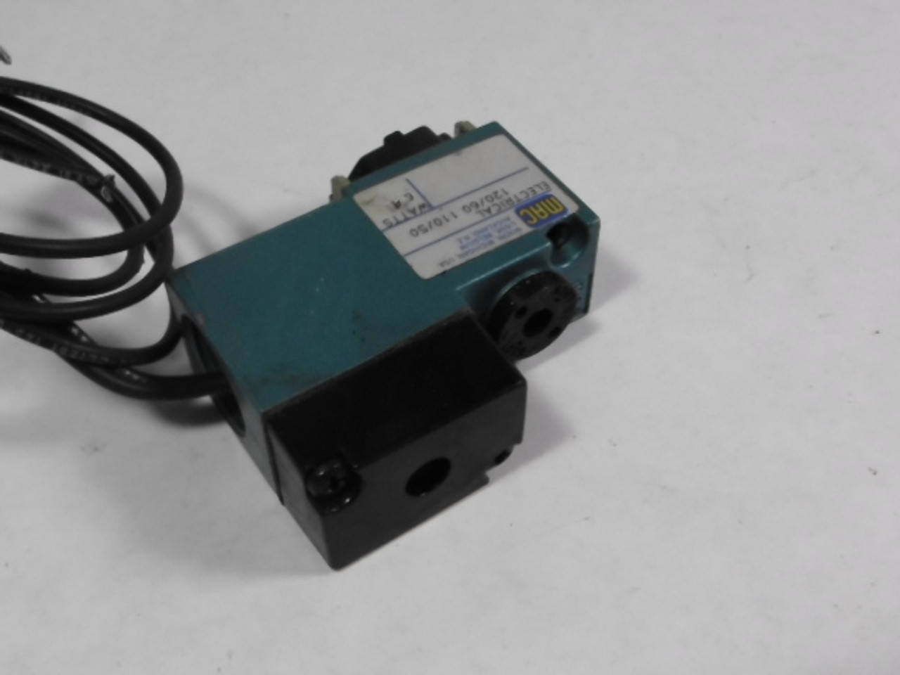 MAC C1-11AA Solenoid Valve And Coil 120/60 110/50 ! AS IS !
