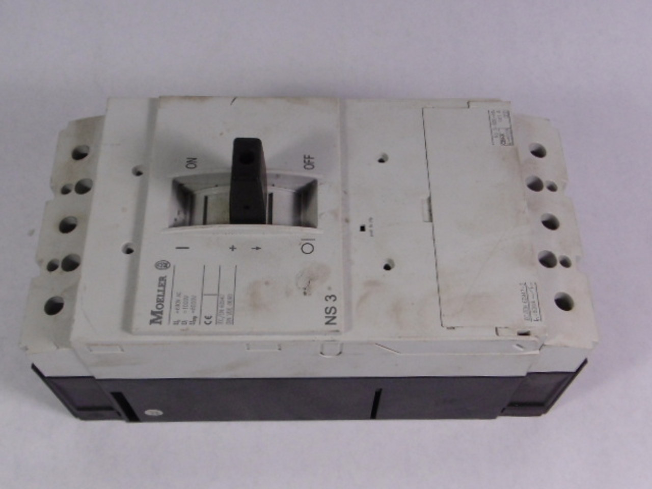 Moeller NS3-600-NA Molded Case Disconnect Switch 10A 600V USED