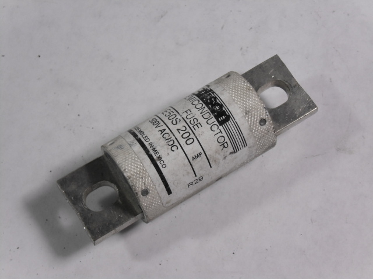 Edison E50S-200 Semiconductor Fuse 200A 500Vac/dc USED