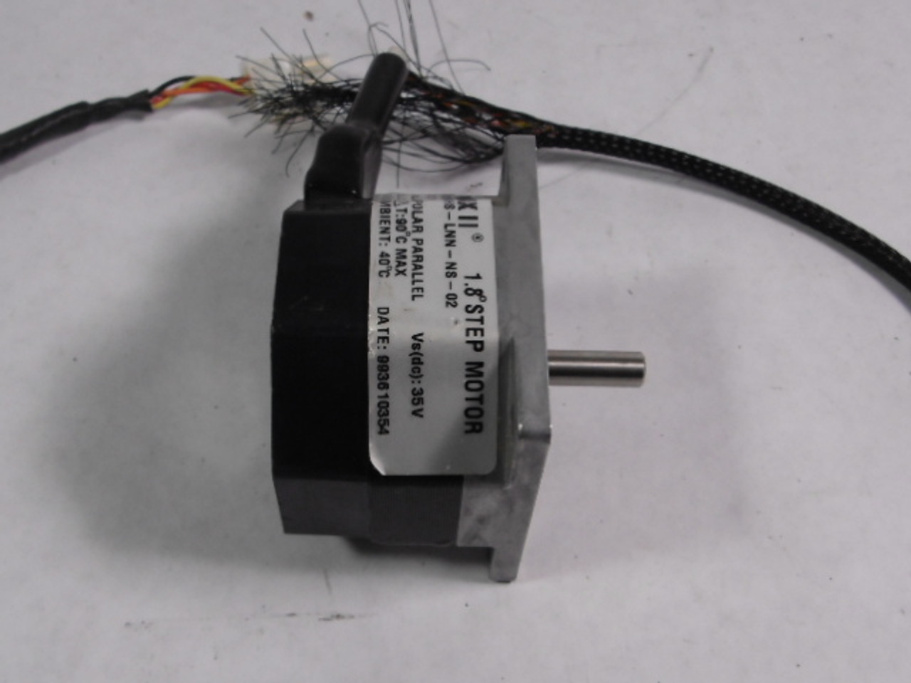 Pacific Scientific P2HNSHS-LNN-NS-02 Stepper Motor 1500RPM 35VDC USED