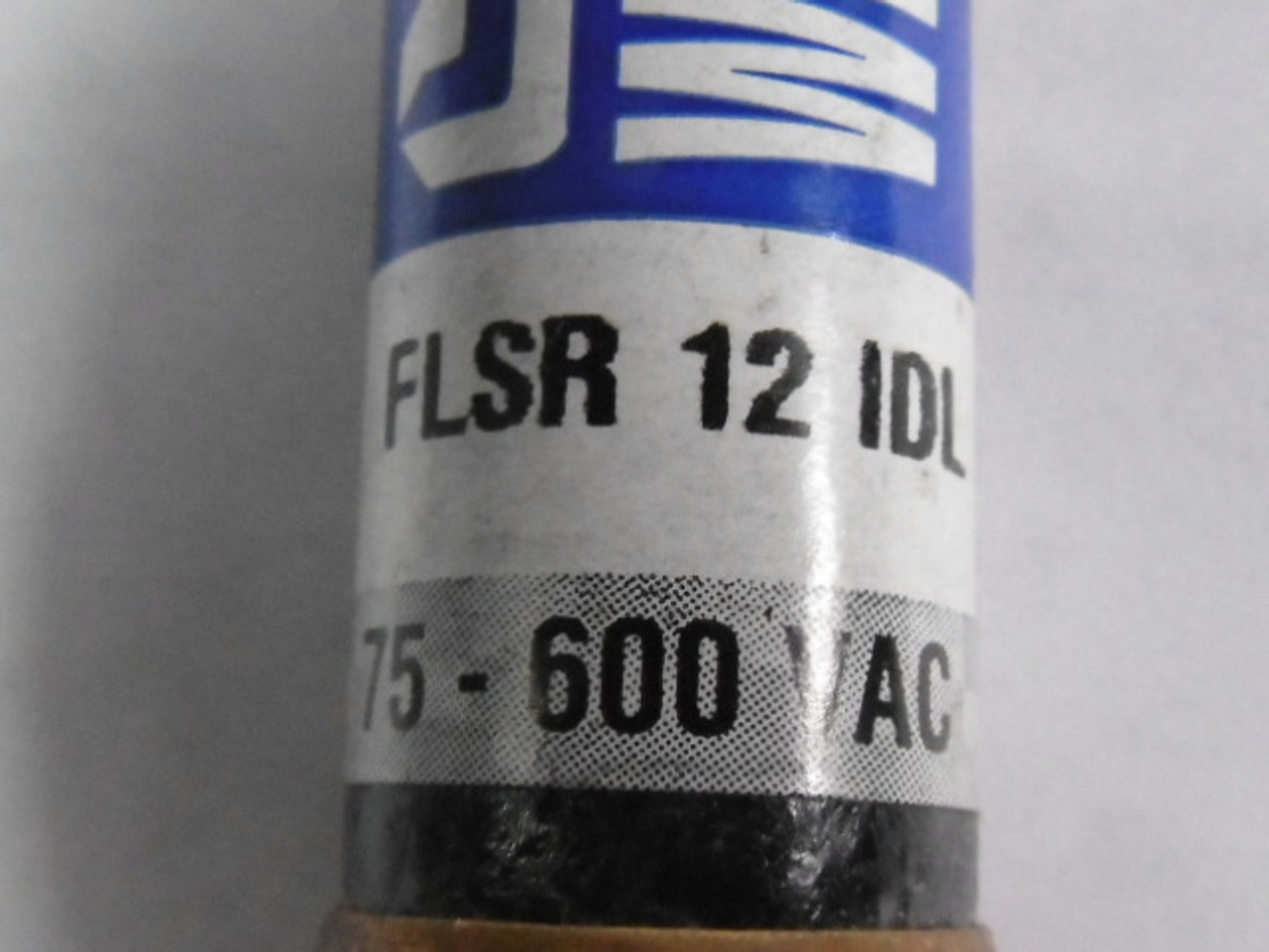 Lawson FLSR-12-IDL Time Delay Indicating Fuse 12A 75-600V AC USED