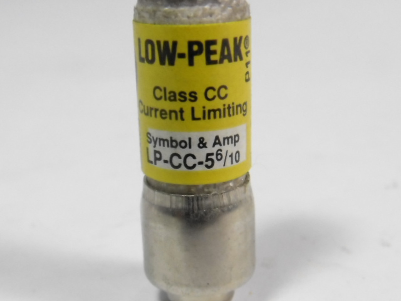 Low-Peak LP-CC-5-6/10 Current Limiting Fuse 5-6/10A 600V USED