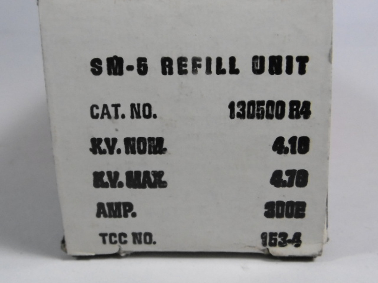 S&C Electric 130500R4 Fuse Refill 4.16kV 300E DMG BOX ! NEW !