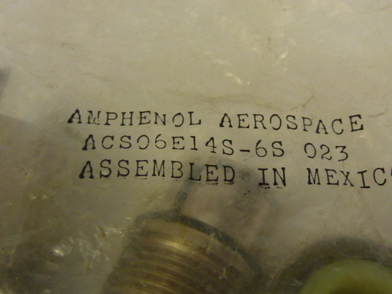 Amphenol ACS06E14S-6S Connector ! NEW !