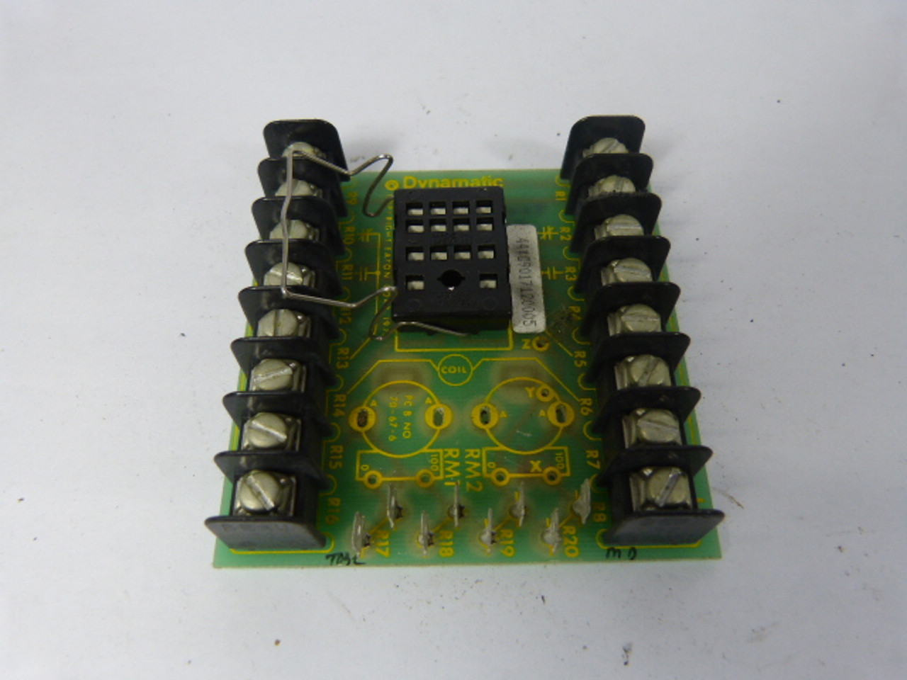 Dynamatic 15-240-5 Relay Circuit Board USED