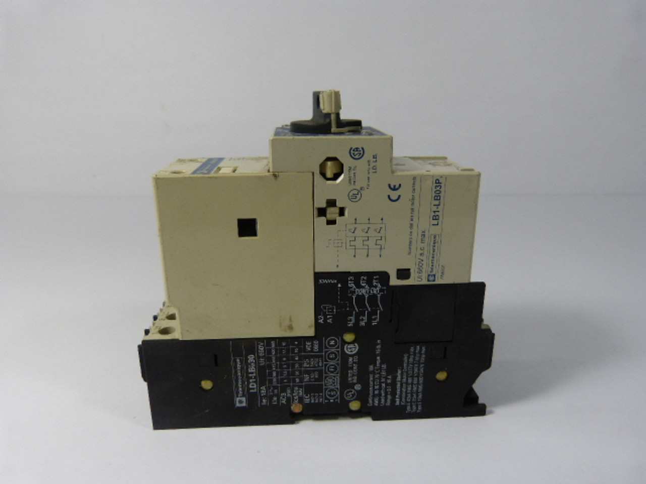 Telemecanique LD1LB030B Integral Starter 24V C/W LB1LB03P03 0.25-0.4A USED