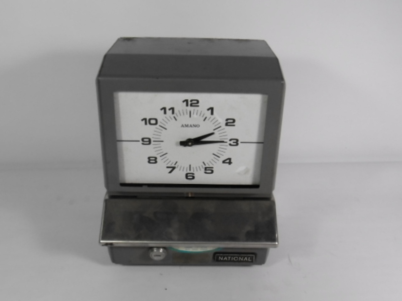 Amano 5607 Time Clock 120V 60Hz 0.6A ! AS IS !