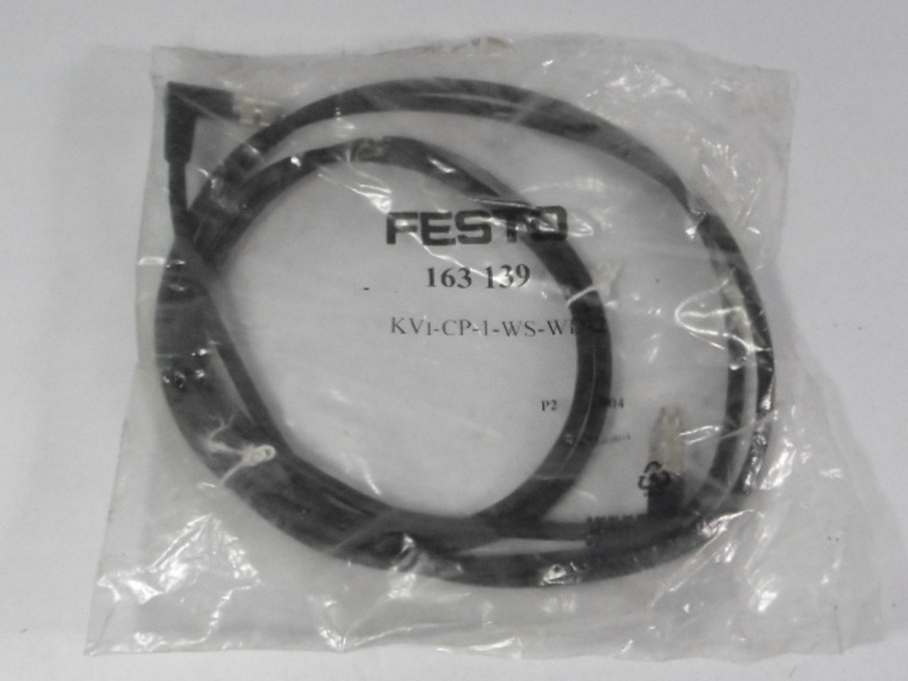 Festo KVI-CP-1-WS-WD-2 Valve Terminal Connecting Cable 2m 163139 ! NWB !