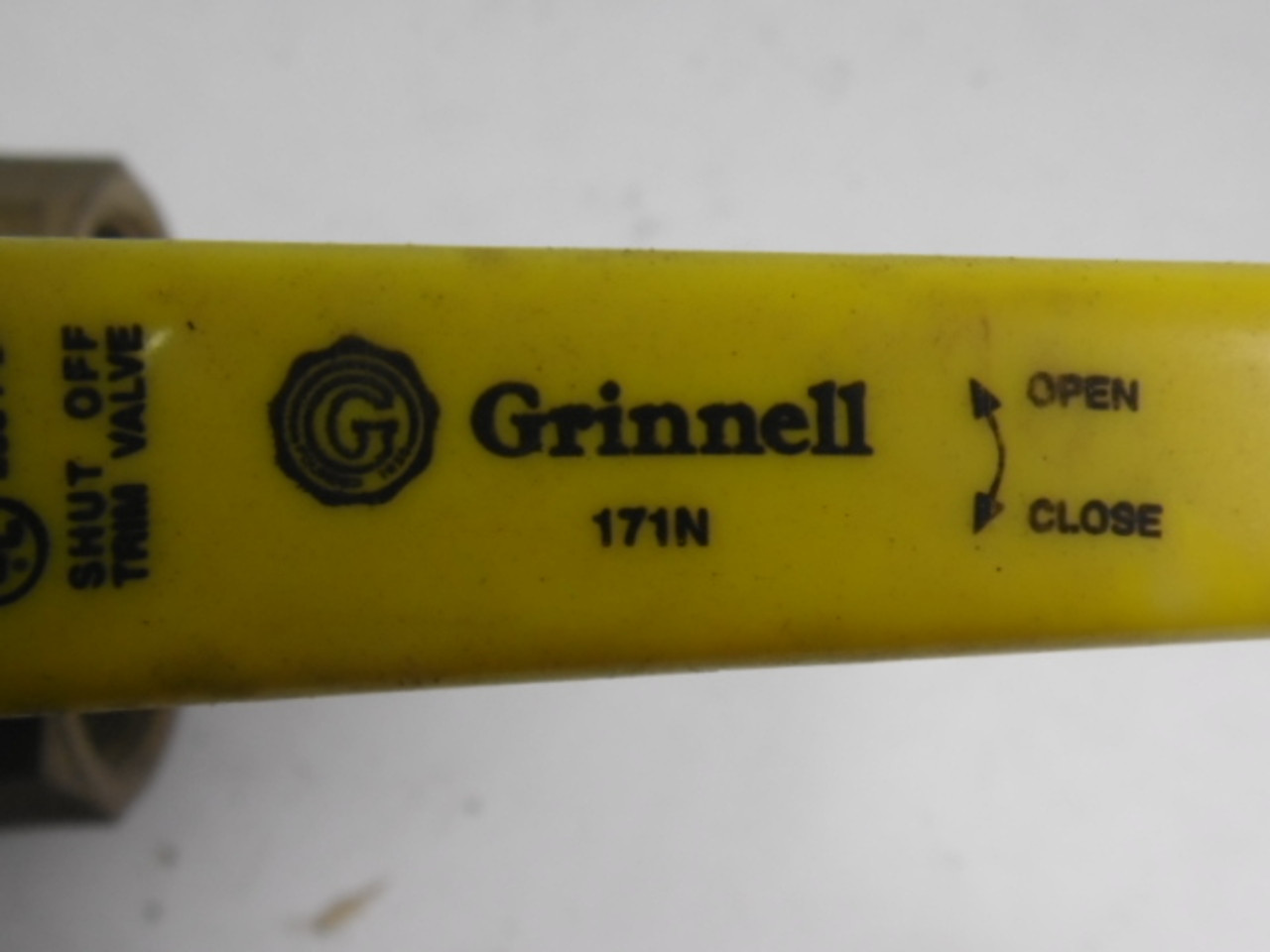 Grinnell 171N Ball Valve With Handle 2" USED