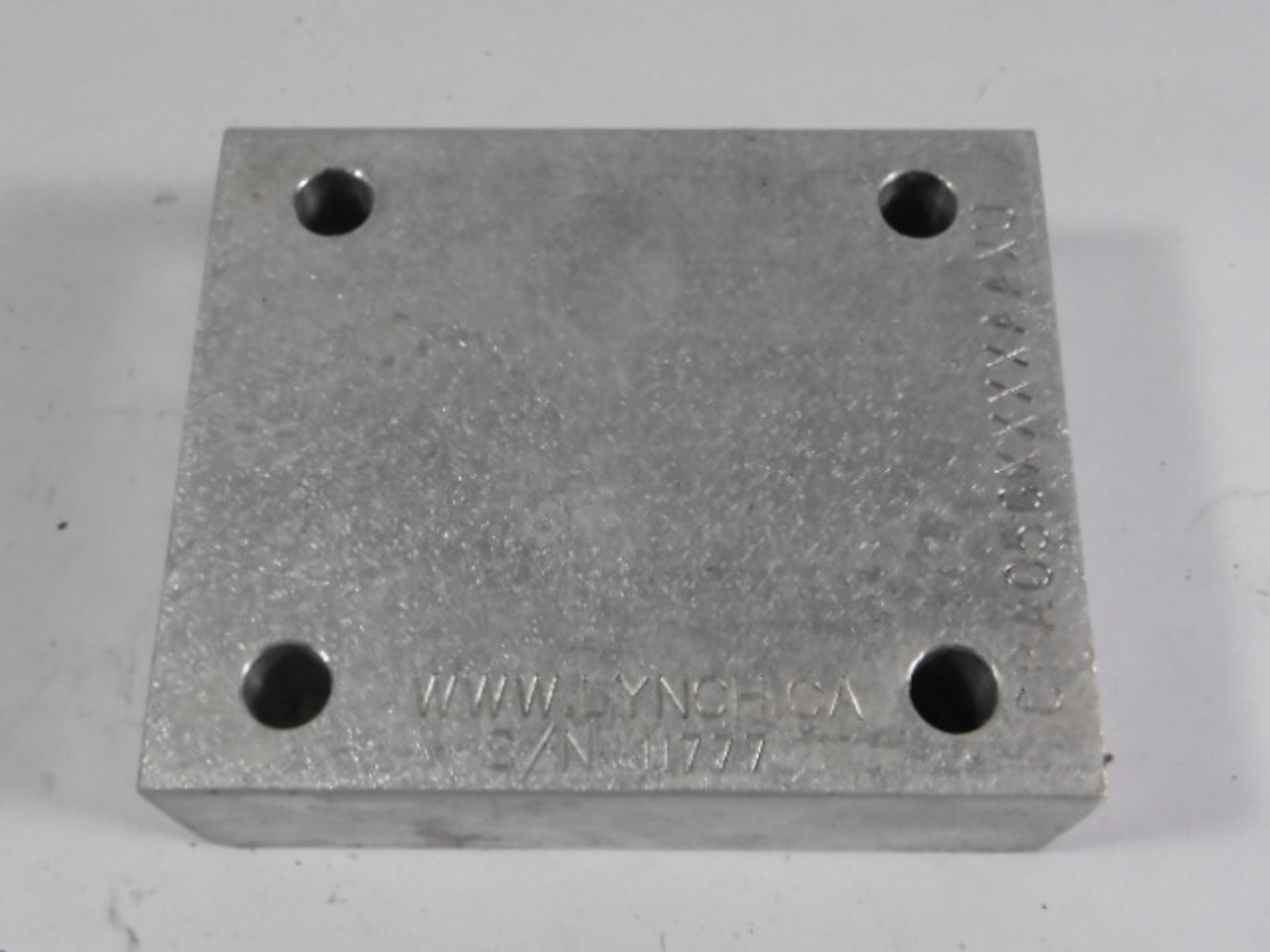 Lynch CPA05GXXXXAAXU Cover Plate USED